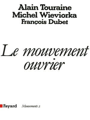 cover image of Le Mouvement ouvrier